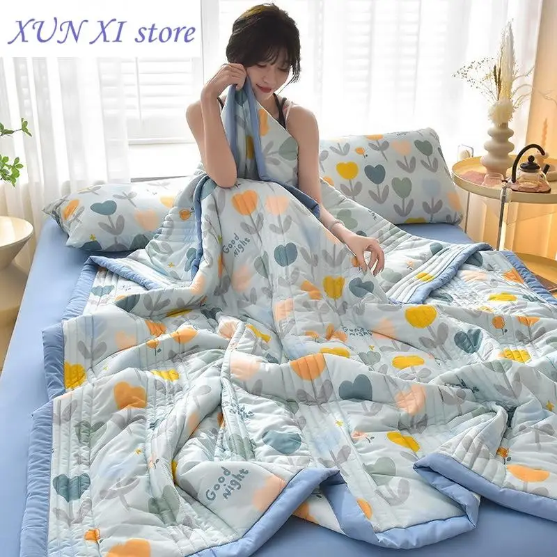 

New Breathable, comfortable, and cool feeling silk summer quilt, summer cool quilt, air-conditioned quilt