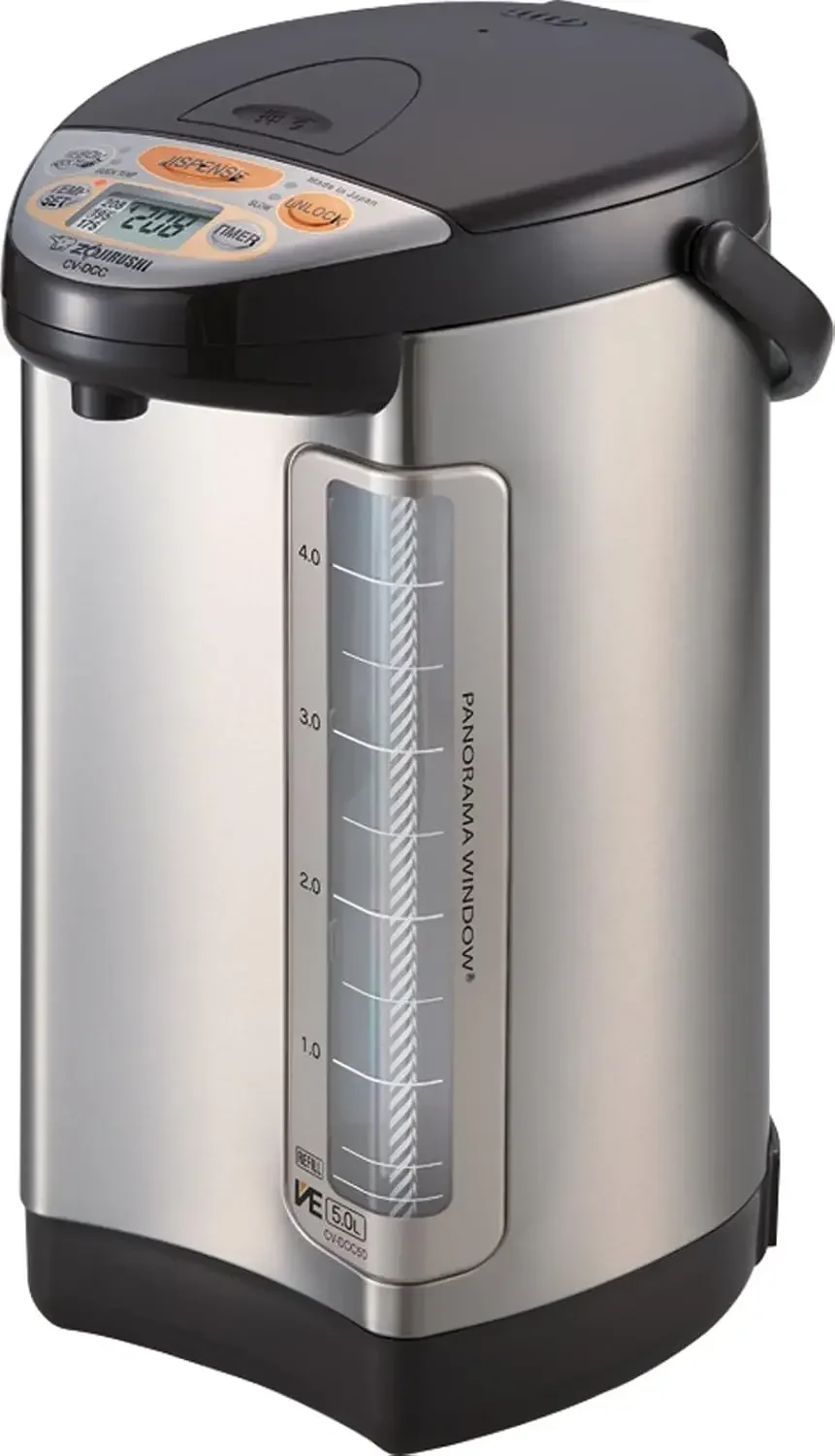 Zojirushi CD-CC50 VE Hybrid Water Boiler and Warmer (169oz, Dark Brown)