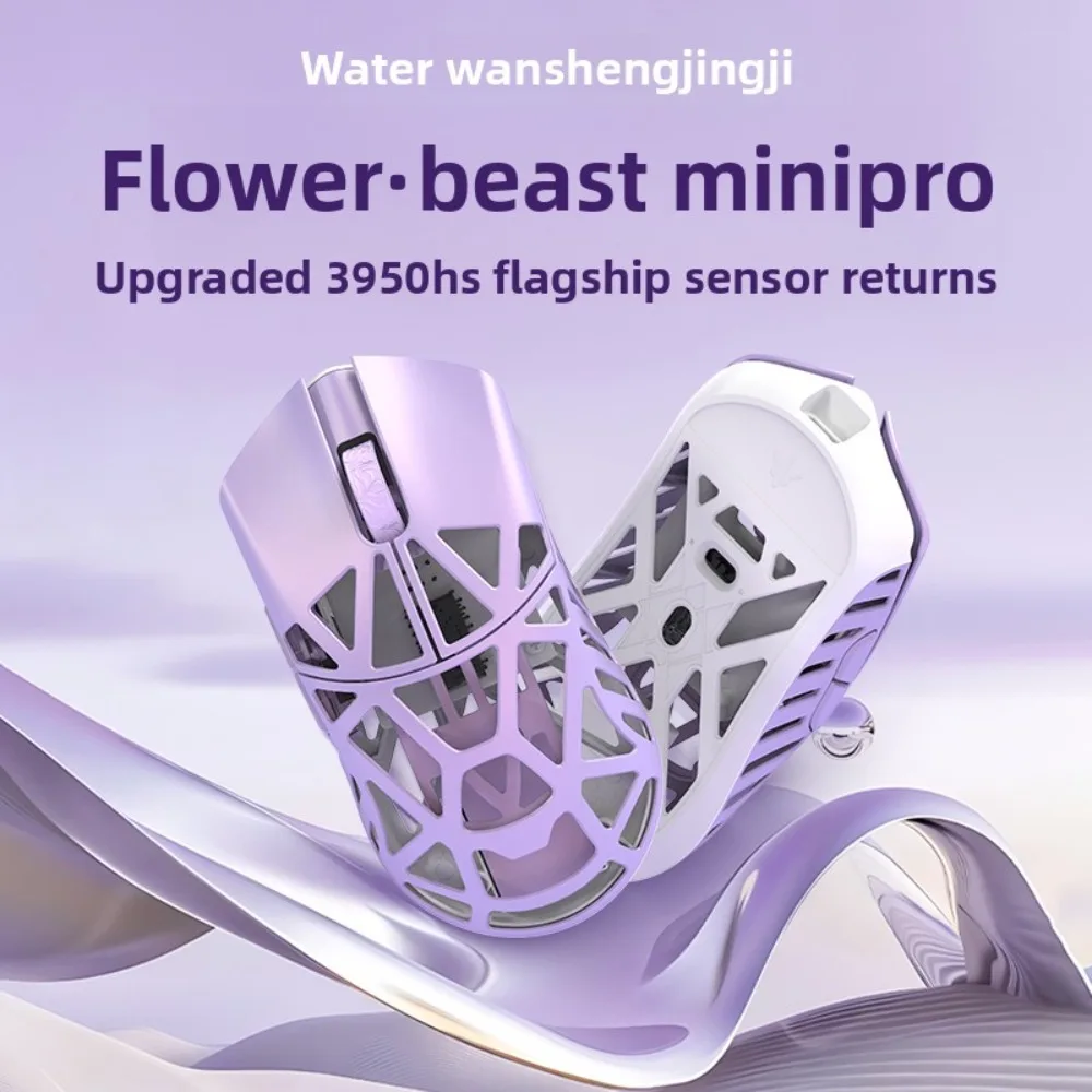 

Wlmouse Beast X Mini Pro Magnesium Alloy Lightweight PAW3950HS Wireless Gaming Mouse 8K 30000DPI Fast Response Online Driver