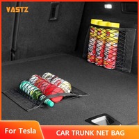 For Tesla Model 3 S X Y Car Trunk Box Storage Bag Sticker Net Accessories Car Accessories Car Organizer 2024 New Arrival