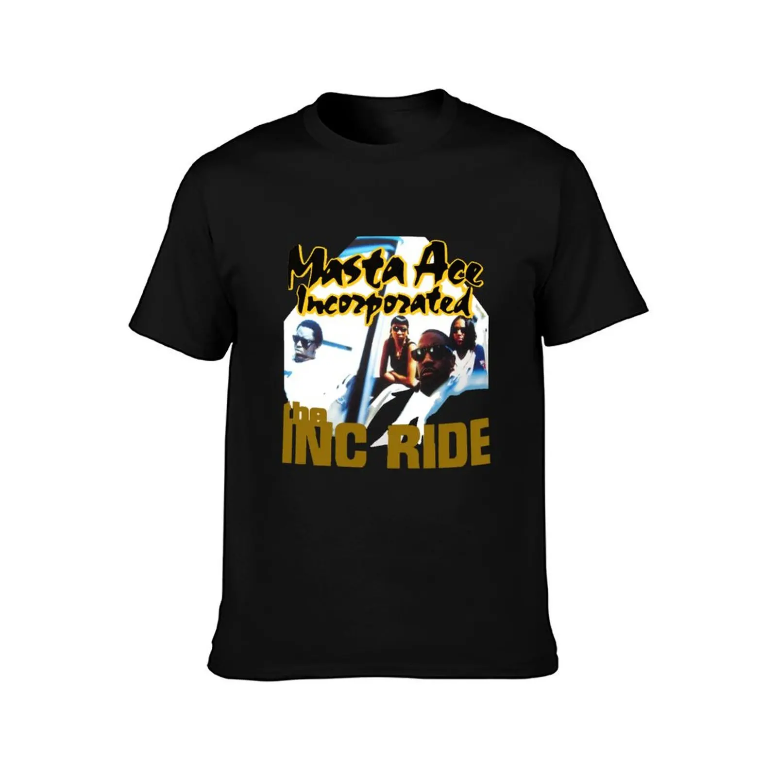 Masta Ace Incorporated Inc Ride 90's Hip Hop T-Shirt T-shirts oversize anime t shirts slim fit t shirts for men