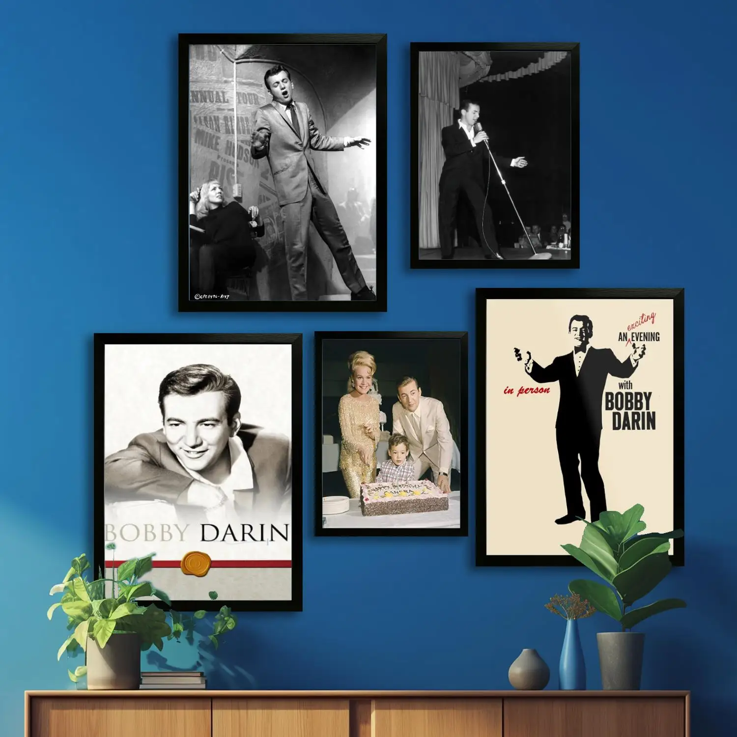 bobby darin actor Canvas Art Poster and Wall Art, Picture Print, Modern Family Bedroom Decor,Decorative painting