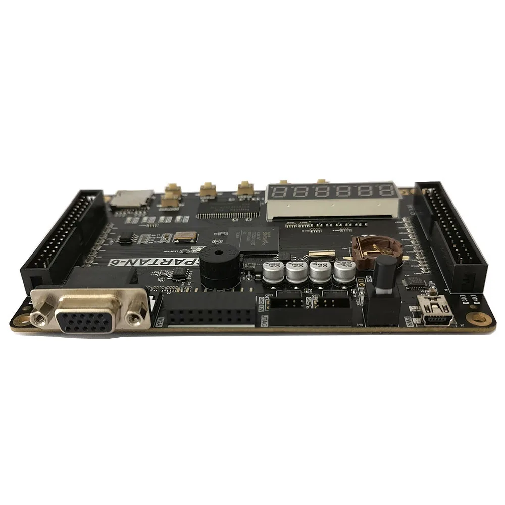 FPGA Development Board Xilinx Spartan6 XC6SLX9-2FTG XC6SLX16 Card with 256Mb SDRAM SD Card Camera VGA AD/DA  LCD HDMI-Compatible