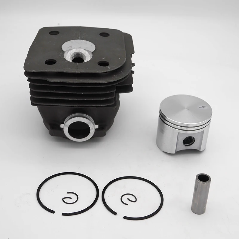 Cilindro Pistão para Husqvarna, 55mm, 385, 385XP, 390, 390XP, EPA, Motosserra de jardim, Peças de ferramentas sobressalentes, OEM 544 00, 65-02