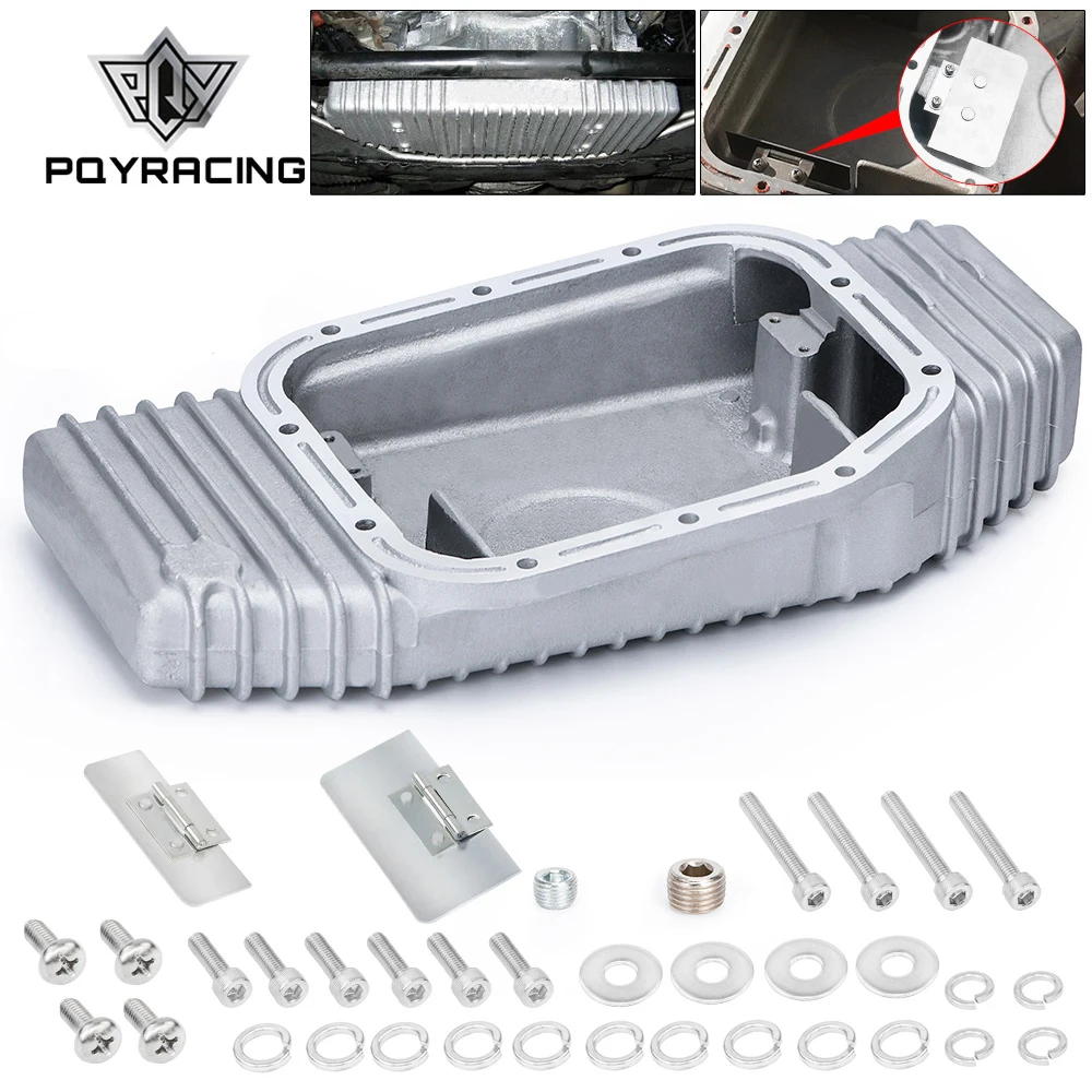 PQY - FOR S13 S14 S15 SR20DET SR20 180SX 200SX 240SX SILVIA SIL 80 TURBO ALUMINUM OIL PAN  (Fits: Nissan) PQY-OP49