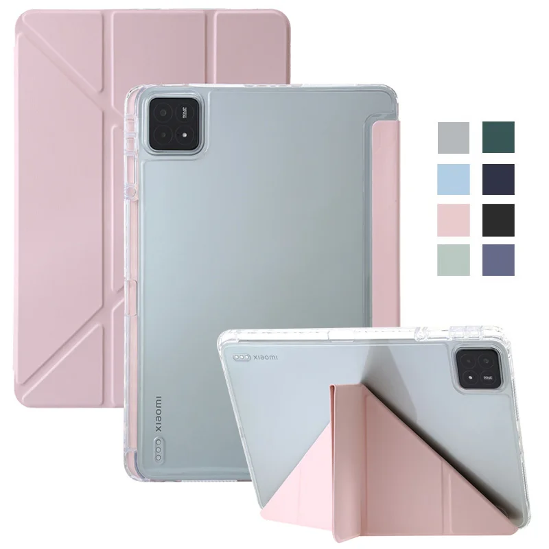 

GEFENIS для Xiaomi Mi Pad 6S Pro, 12,4-дюймовый чехол Smart Folio с магнитной подставкой для планшета, чехол для Xiaomi Pad 6s Pro с карандашом H