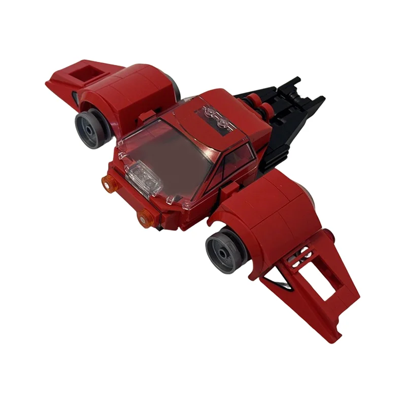 158 peças MOC Manta Speeder City Champions Blocos de Montar Presentes de Natal Brinquedos Arquitetura DIY Educação Ideia Criativa