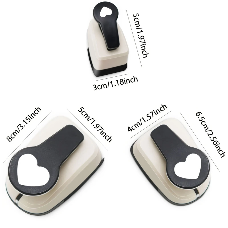 آلة ثقب قصاصات ورقية للأطفال ، مشغولات يدوية ، مثقاب لثقب القلب ، مثقاب النقش ، قاطع الورق ، مثقاب القصاصات ، 9-25 #3