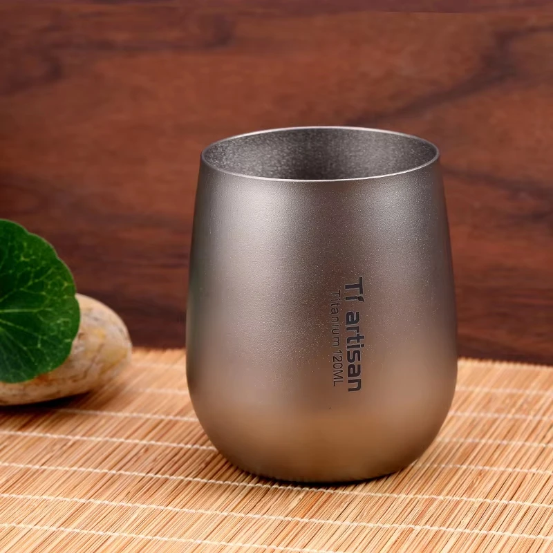كوب قهوة من التيتانيوم النقي م - مراجعة Coffee Equipment Camping وسعره