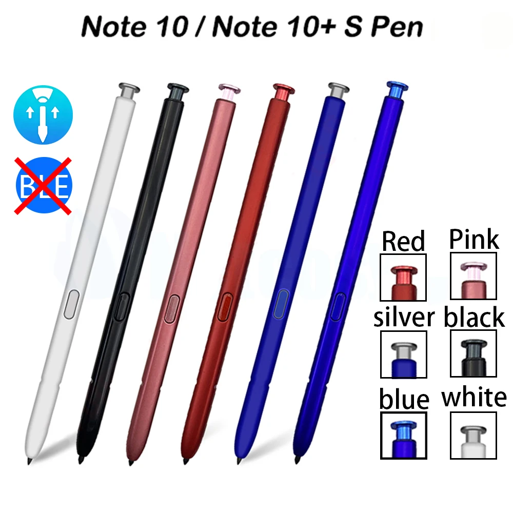Reemplazo de lápiz Note 10+ S para Samsung Galaxy Note 10 / Note 10+ 10 Plus S Pen Stylus Touch Pen SPen sin Bluetooth
