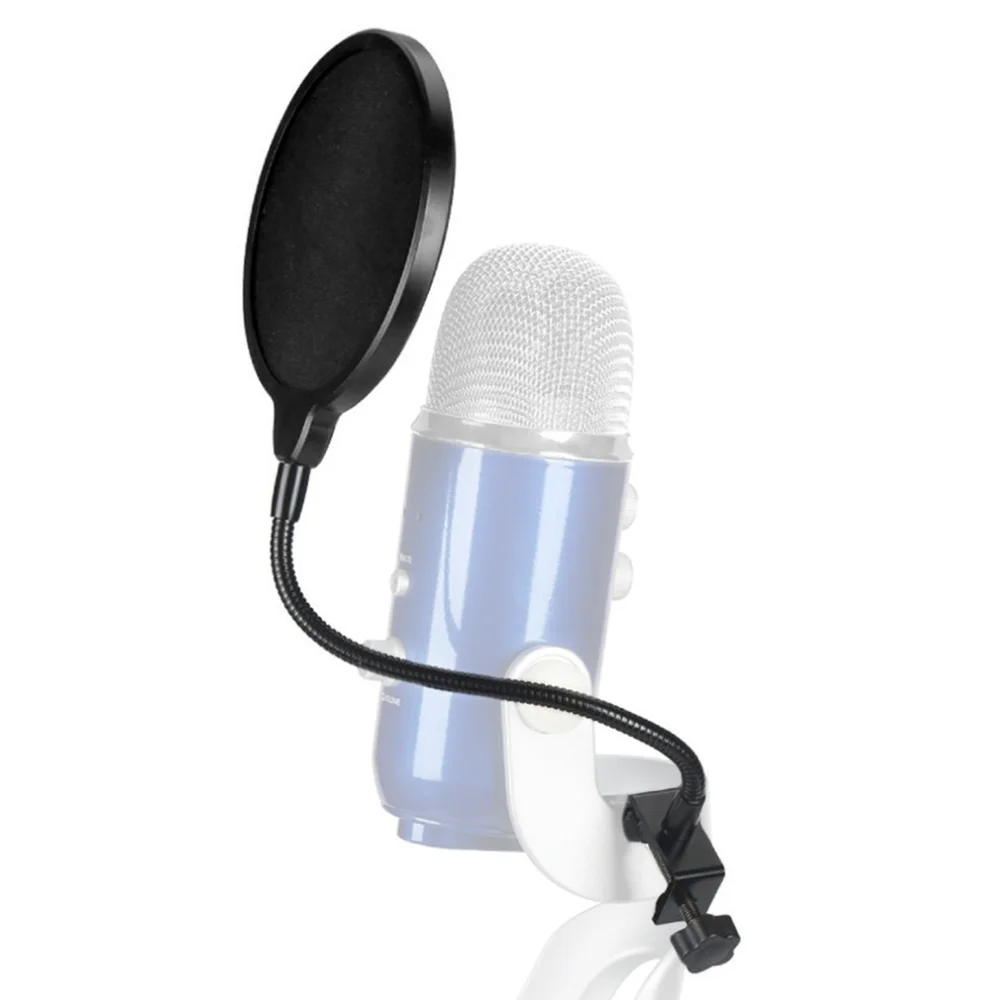 BOMGE MIS-04 Metal pop filter universal microphone windshield studio recording condenser microphone suitable