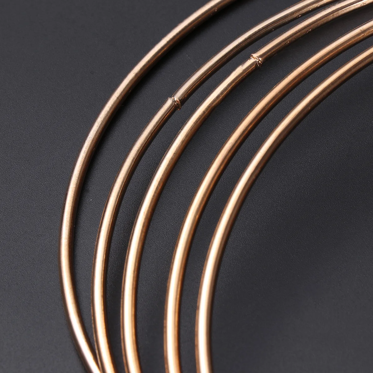 

10pcs Dream Catcher Accessories Sturdy Metal Dreamcatcher Rings Smooth Surface DIY Hoop Craft Projects Supplies