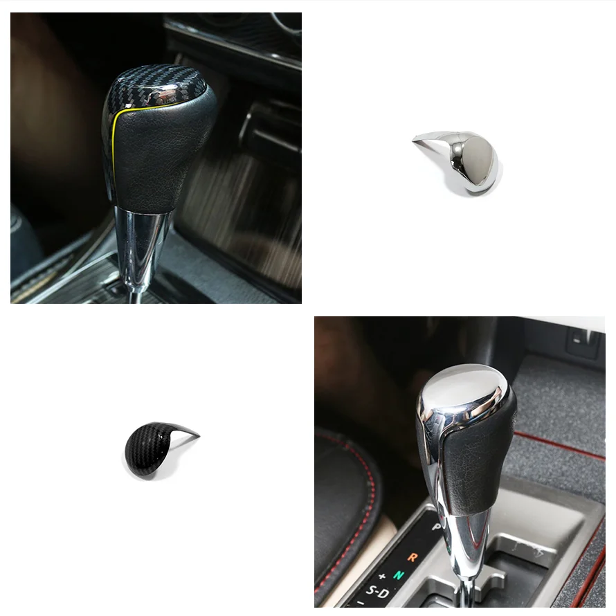 Transmission Gear Shift Shifter Knob Gear Head Handle Cover Trim  For Toyota Rav 4 Rav4 Corolla E170 Camry Vios 2016 2017 2018