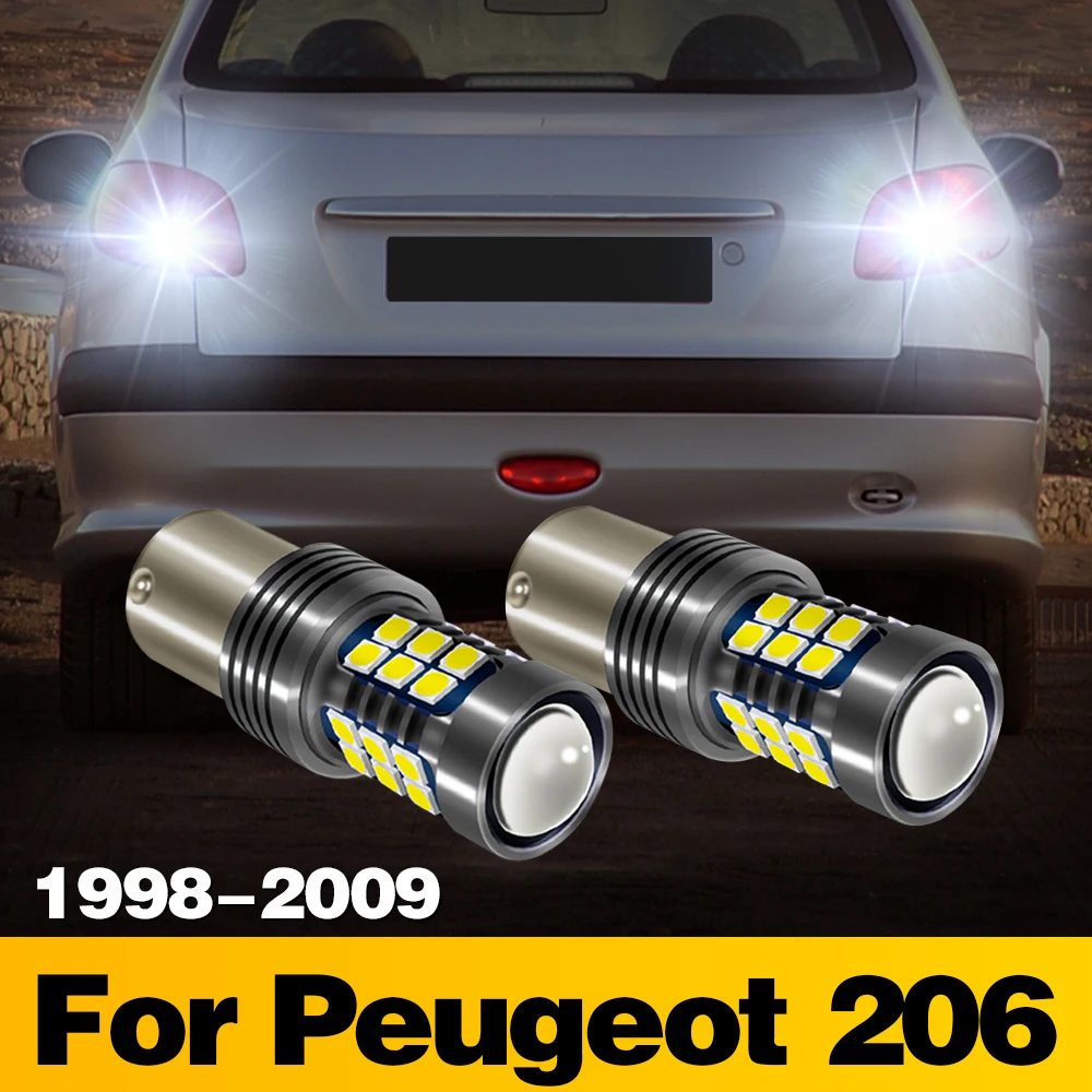 

1156 Signal-Lamp LED Bulb Car Reverse Light Tail Lamp For Peugeot 206 1998-2002 2003 2004 2005 2006 2007 2008 2009 Accessories