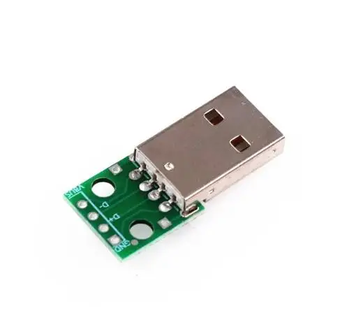 USB Male Connector / MINI MICRO USB To DIP Adapter Female Connector 2.54mm Connector B Type-C USB 2.0 3.0 Female PCB Converter