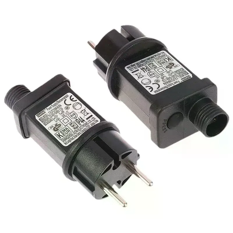 LED Timer Power Adapter, 31V-4.5V Adjustable Voltage with Programmable Timer, for String Lights & Low Voltage Lighting