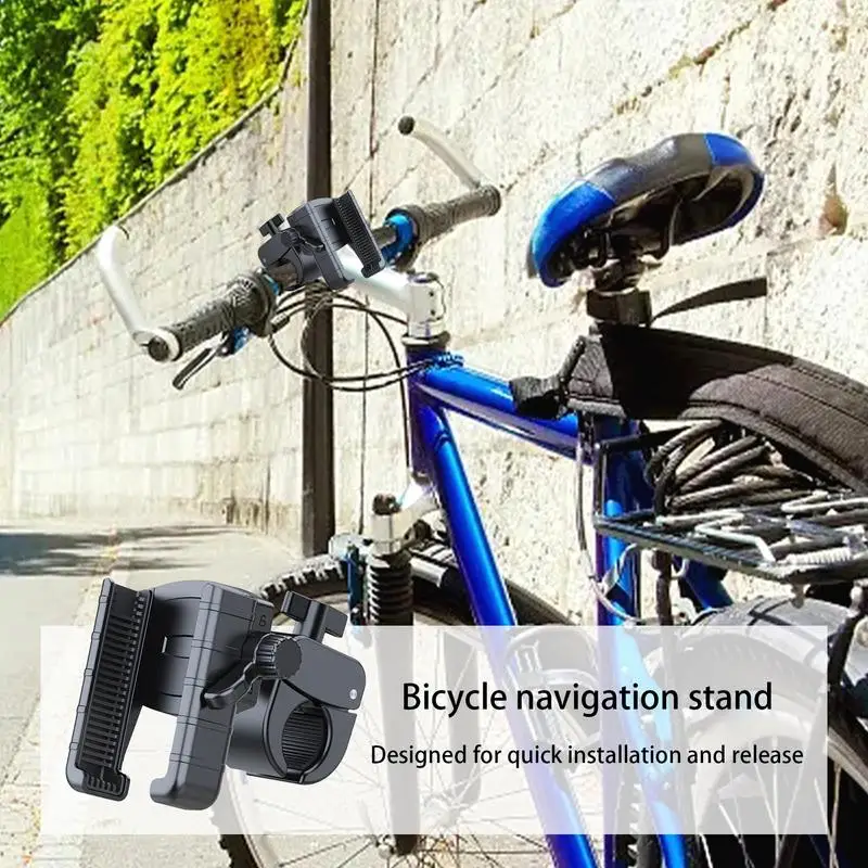 Handlebar Cell Phone Mount Rotating Handlebar Bracket for Phone Quick Release Phone Cradle for Riding Navigation for Electric