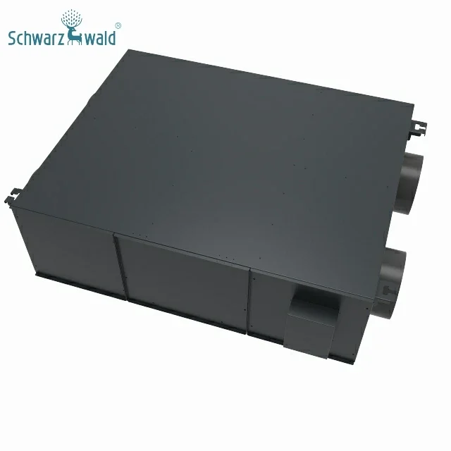 High Efficiency Heat Energy Recovery Ventilation  HVAC System with Recuperator