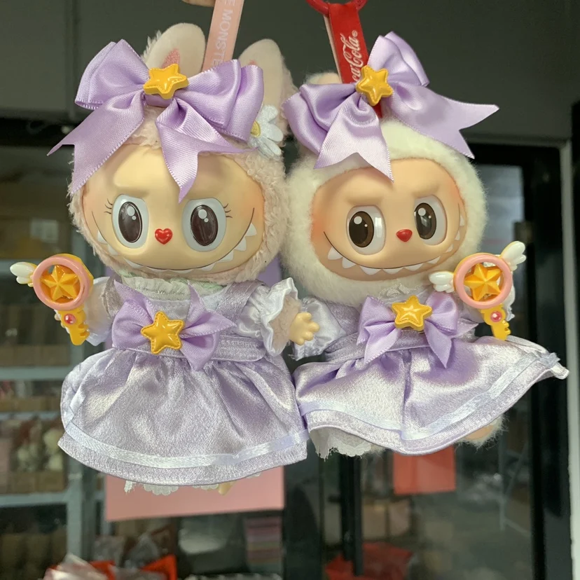 

Labubu Accessories Clothes Designer Suitable for V1 V2 V3 Labubu Pendants Cute Personality Fashion Birthday Gift