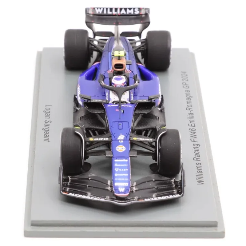 Spark 1/43 Williams FW46 Logan Romagna Grand Prix 2024 เรซิ่นแบบคงที่ คอลเลกชันสําหรับเด็ก ของขวัญวันหยุดสําหรับเพื่อน