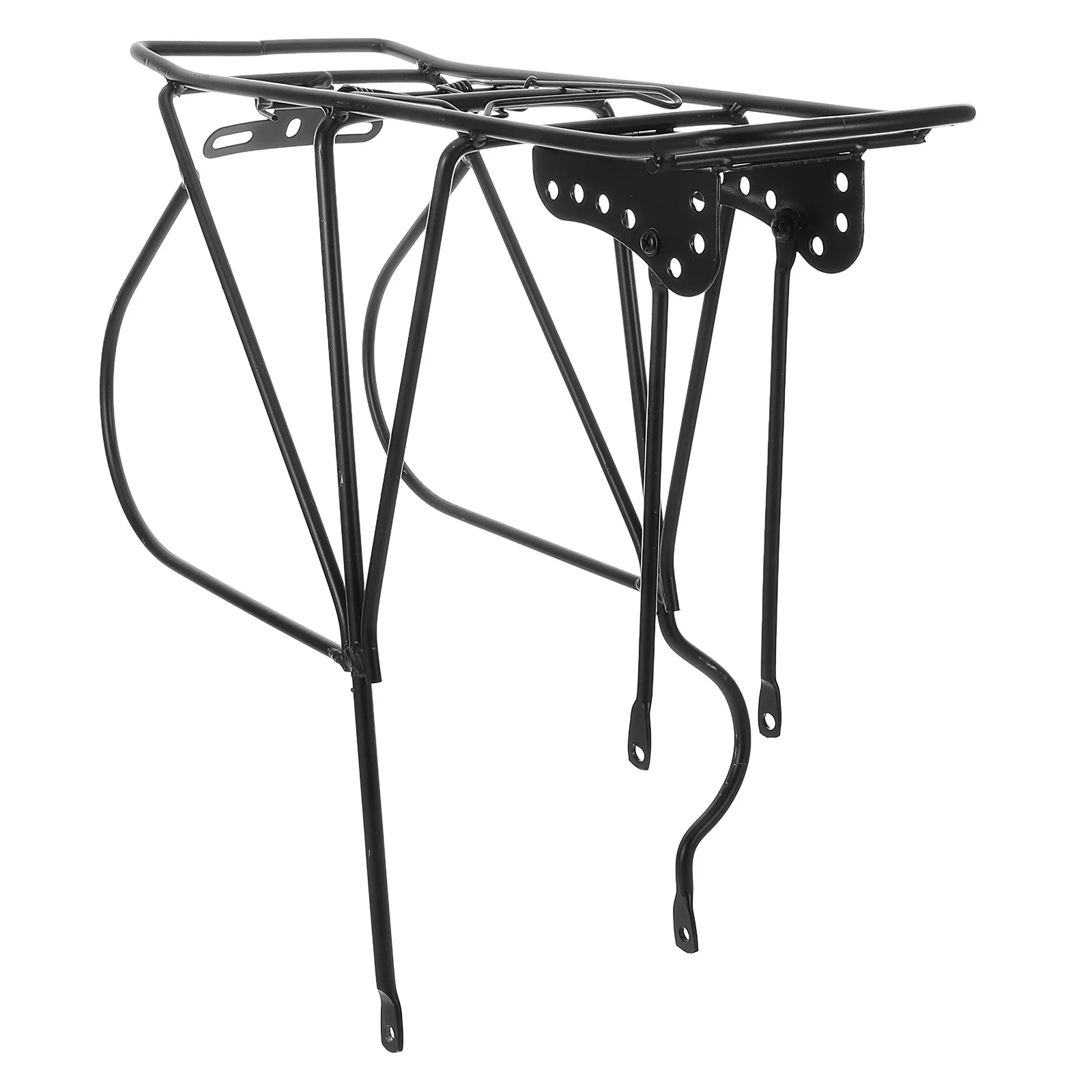 

1Set Reinforced Solid Rear Bike Rack Heavy Duty Mountain Bike Cargo Carrier Rear Luggage Shelf Bicycle Basket Support Bracket