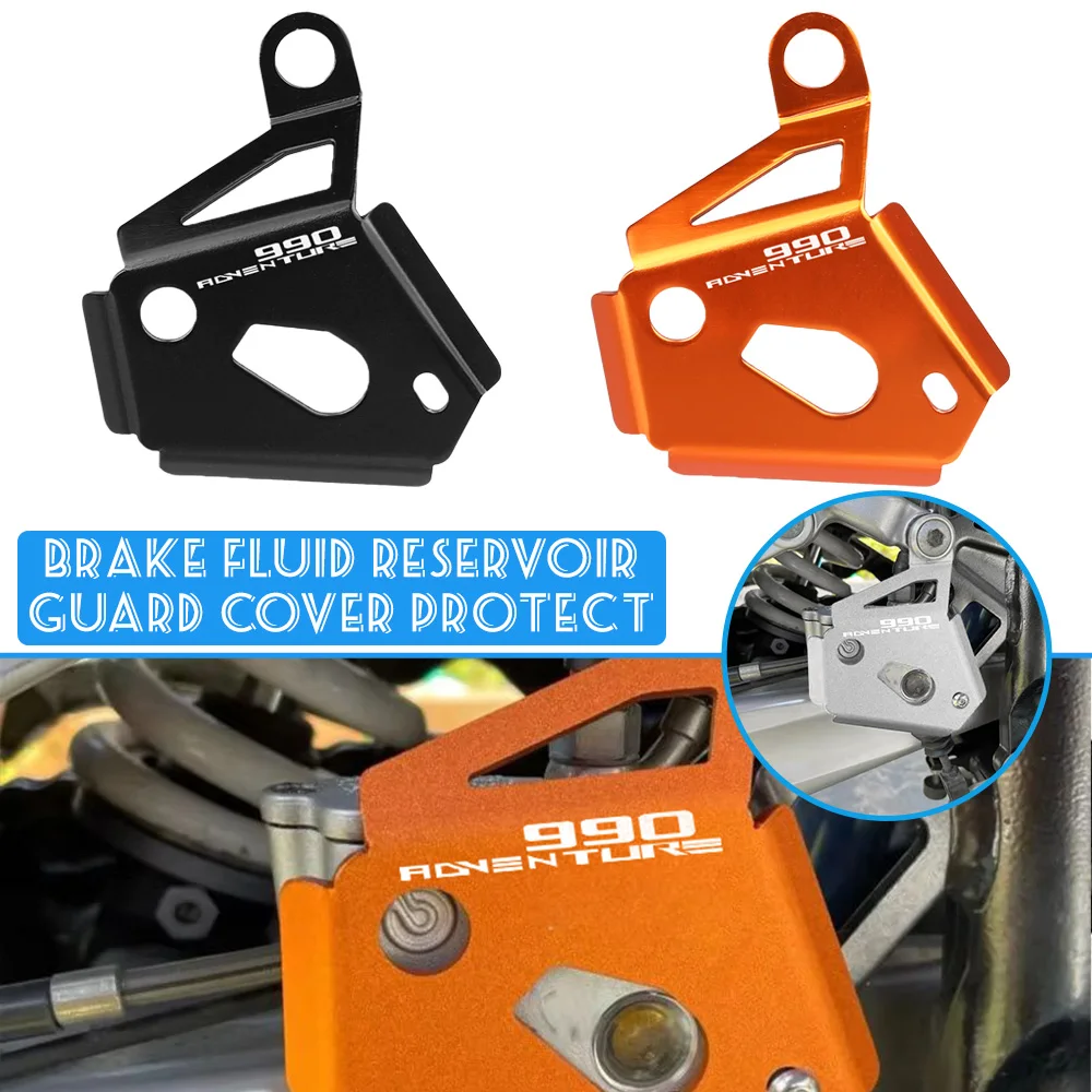 

Motorcycle Accessories Rear Brake Pump Protection Guard Cover For 950 990 ADVENTURE S R 990 SUPERMOTO /R 990SMT 2006-2013