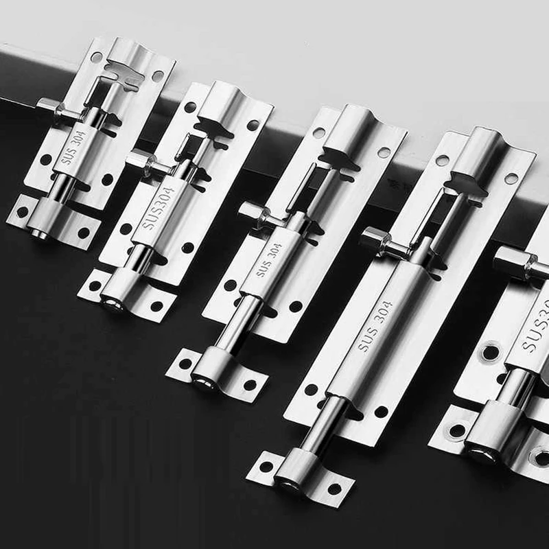 

1PCS Old Style Wooden Doors Bathroom Doors Windows Anti-theft Thickened Exposed Pins Stainless Pins Door Buckles Door Locks