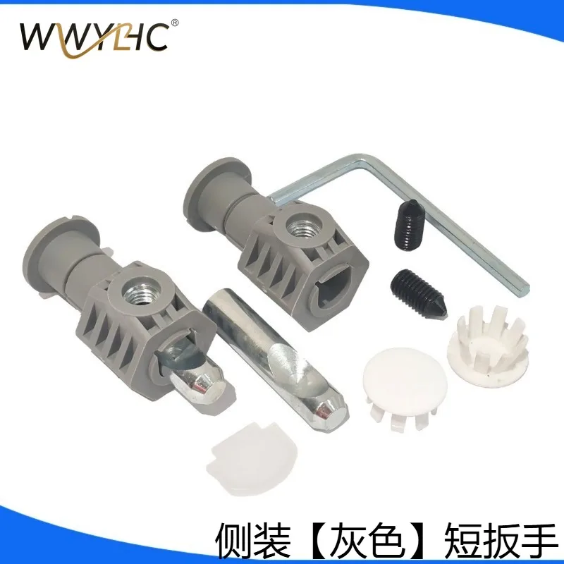 Suitable for Toilet Fixing Screw Suspension Installation, Nylon Lock Back Connector Side Top Installation, Universal Accessories
