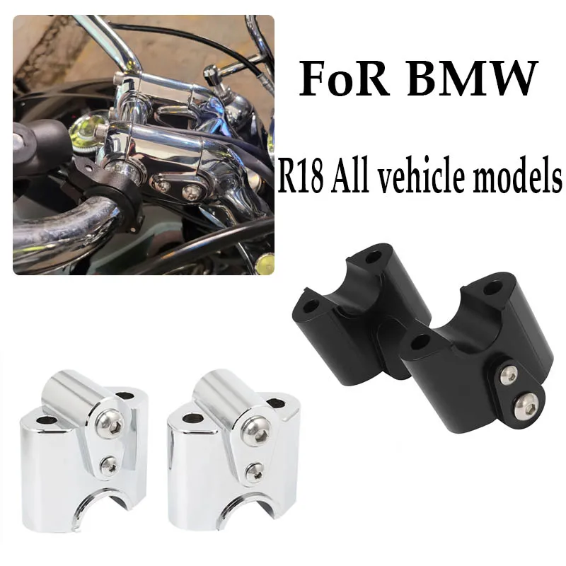 

FoR BMW R18 Classic R18 2020-2021 Motorcycle Accessories Bar Risers Heightening CNC Aluminum Alloy Plated Handlebar Riser