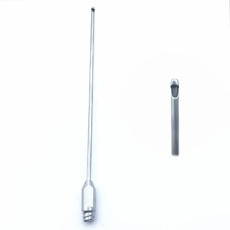 Liposuction Cannula Flat head key type liposuction sleeve Aspirator for Beauty Fat Harvesting Cannula