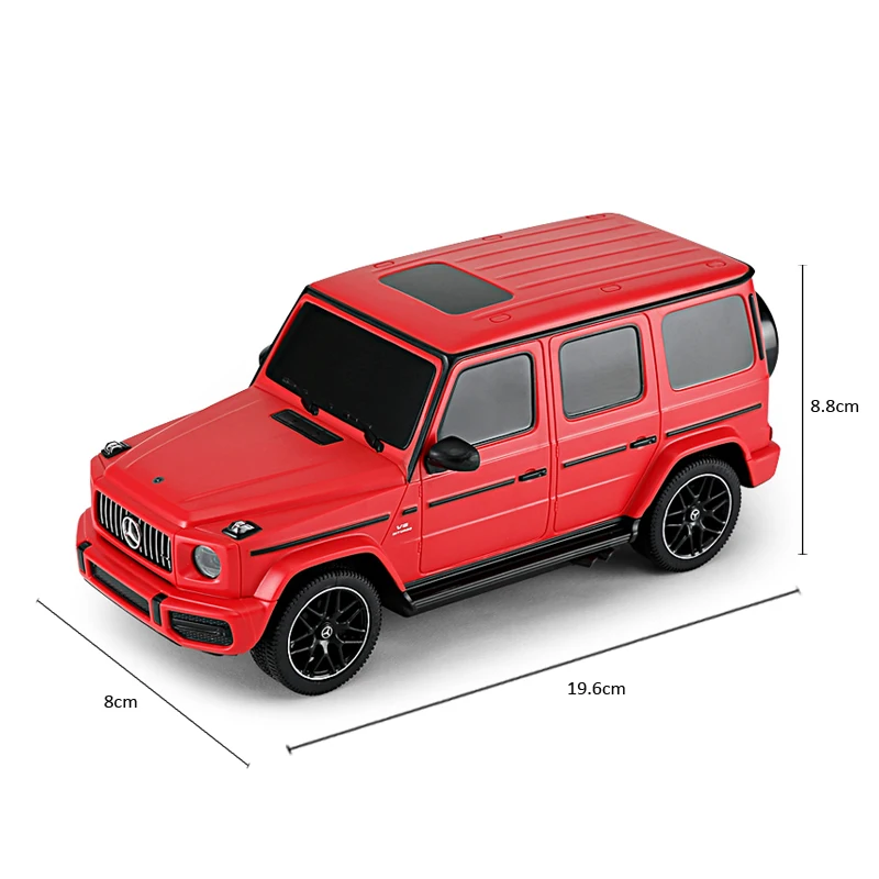 메르세데스 벤츠 G63 AMG 머디 버전 RC 자동차 1:24, 원격 제어, 라디오 제어 자동차 모델, 자동차 기계, 어린이 및 성인용 선물