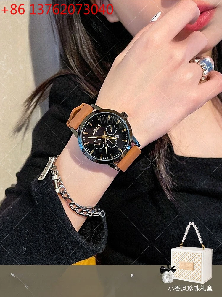 ミリサ腕時計 レディース 2025年新作 ガールズ 高級感 ニッチ 大きめ文字盤 防水 レディースウォッチ