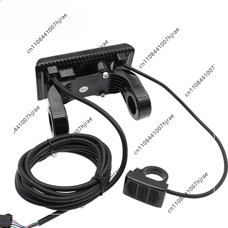 SW900LCD Liquid Crystal Speed Control Instrument Conventional Ordinary Seven-core Electric Vehicle Speed Display Mountain Bike