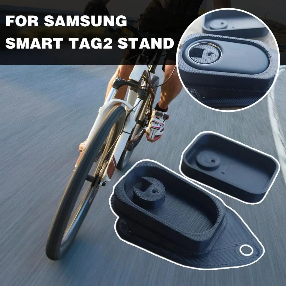 For Samsung Galaxy Smart Tag2 Case Bicycle Mounting Bracket Tracker Cover Protective Case For Galaxy Smart Tag 2 Bike Holde W8O9