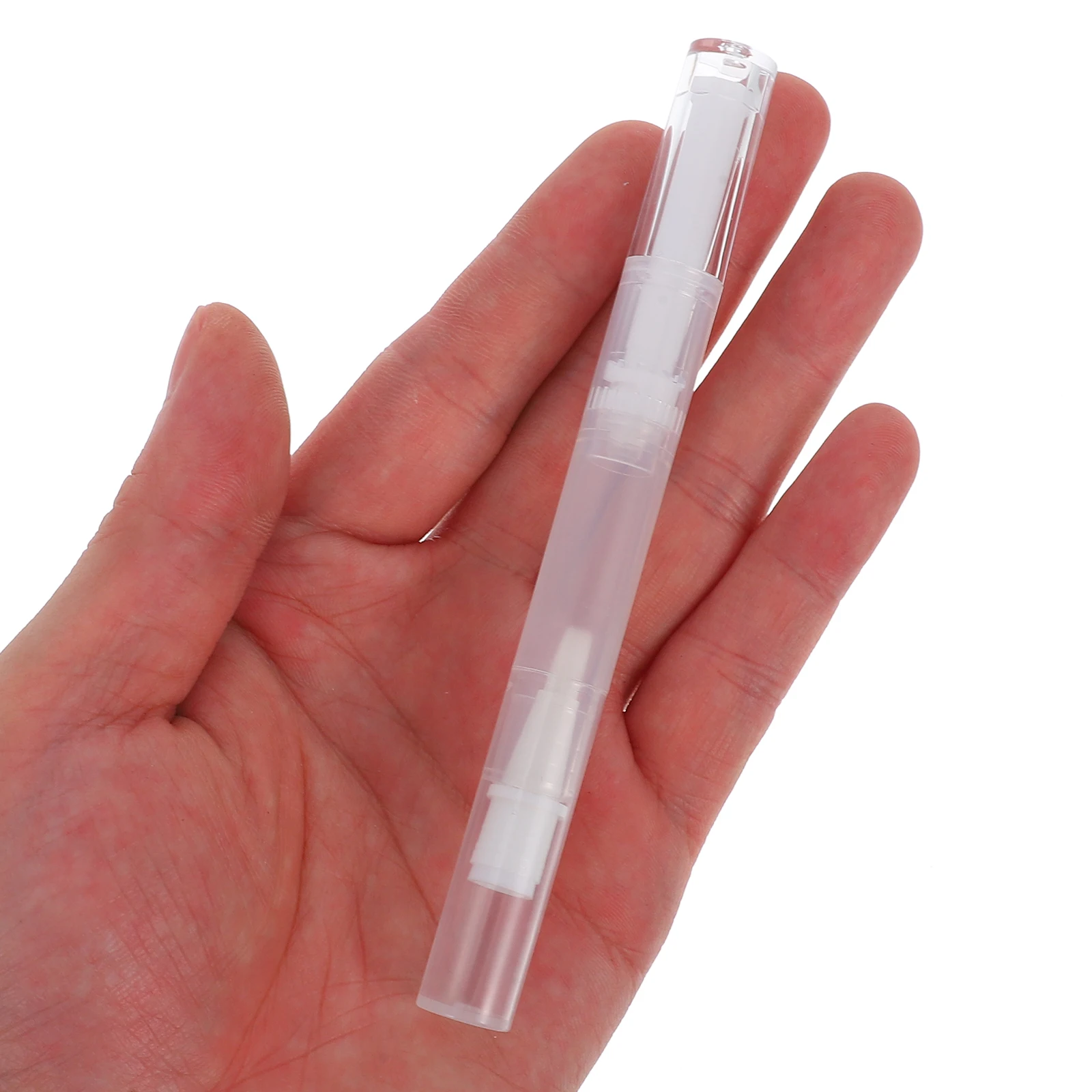 5Pcs Transparent Container Empty Nail Oil Pen Reusable Applicator for Eyelash Growth Liquid Lip Gloss Refillable Tube