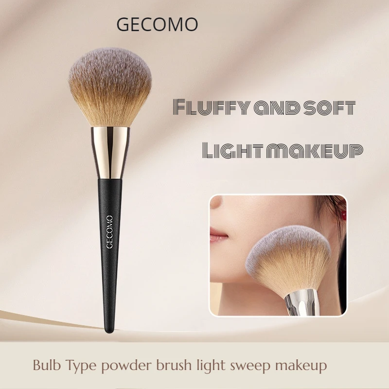 GECOMO Makeup Brush Loose Powder Makeup Brushes Professional Fluffy And Soft Durable Foundation Brush Beauty Makeup Brush