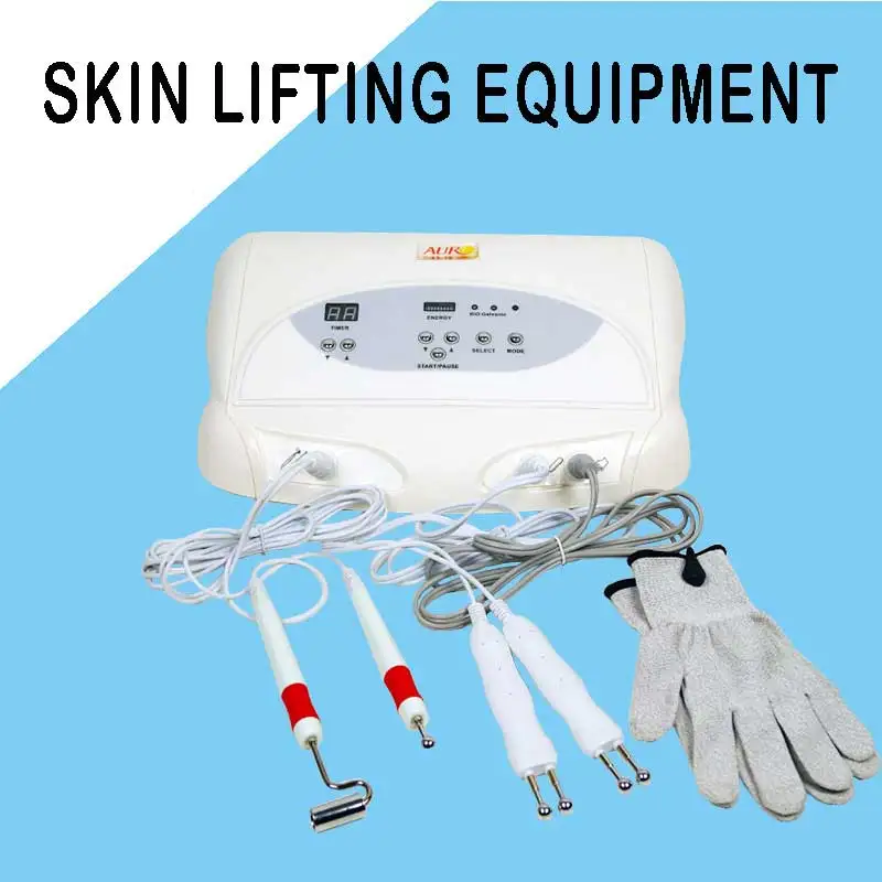 Biomimetic Electric Current Skin Lifting Device with Magic Gloves for Facial Skin Lifting