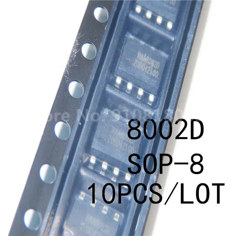 10PCS/LOT TC8002D 8002D SMD SOP-8 3W general audio amplifier chip IC Original New In Stock