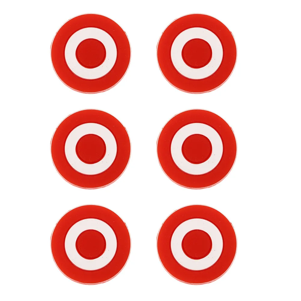 

6Pcs Silicone Tennis Dampeners Racket Vibration Absorbers Shock Absorbing Supplies Tennis Accessories Shocking Absorbers