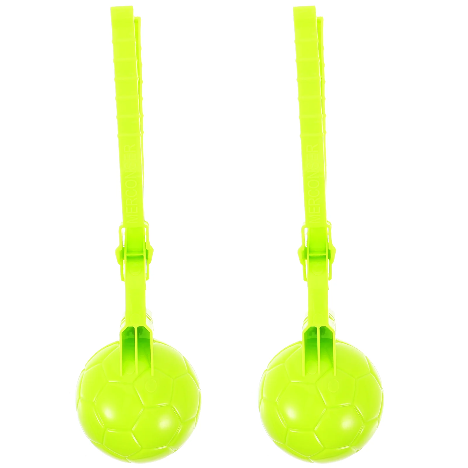 

2 Pcs Children's Snowball Clip Toy Funny Portable Maker Interesting Kids Makers Kit Globe Outdoor Toys