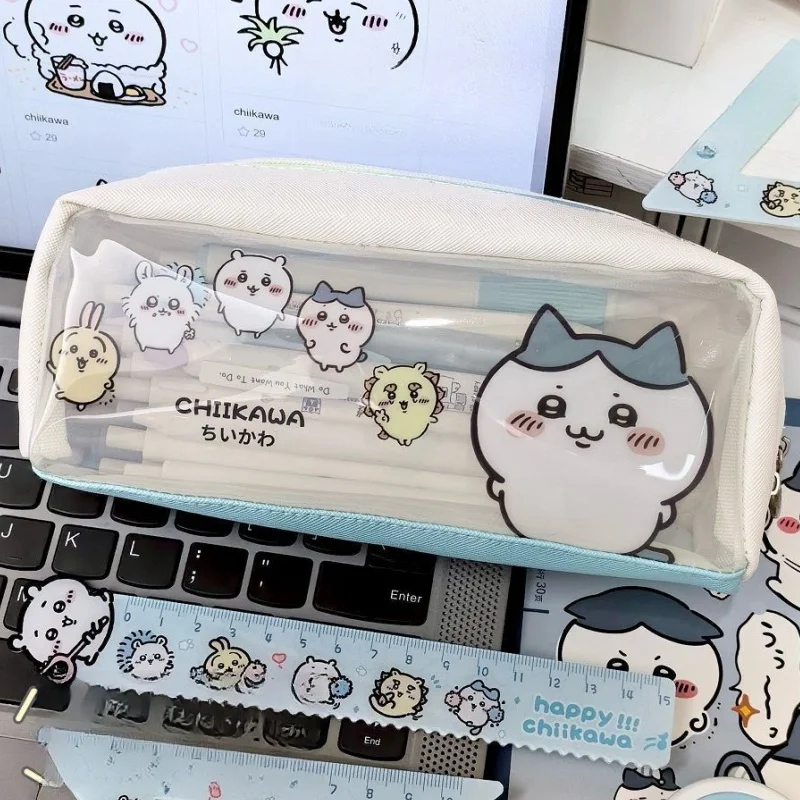 

Chiikawa Kawaii коробка для ручек и карандашей Bag Hachiware студенческий Карандаш Чехол большой емкости аниме персонажи красивые креативные подарки