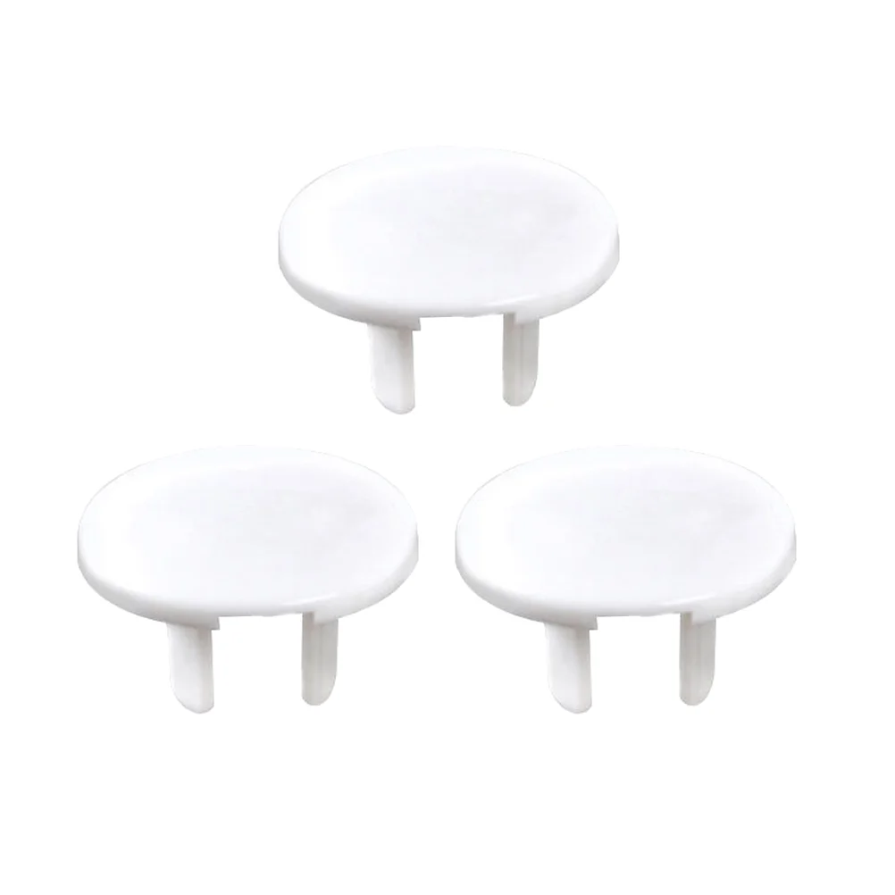 38 PCS Plug Socket Covers Outlet Baby Protectors Power Supply Protection Cap Electric White