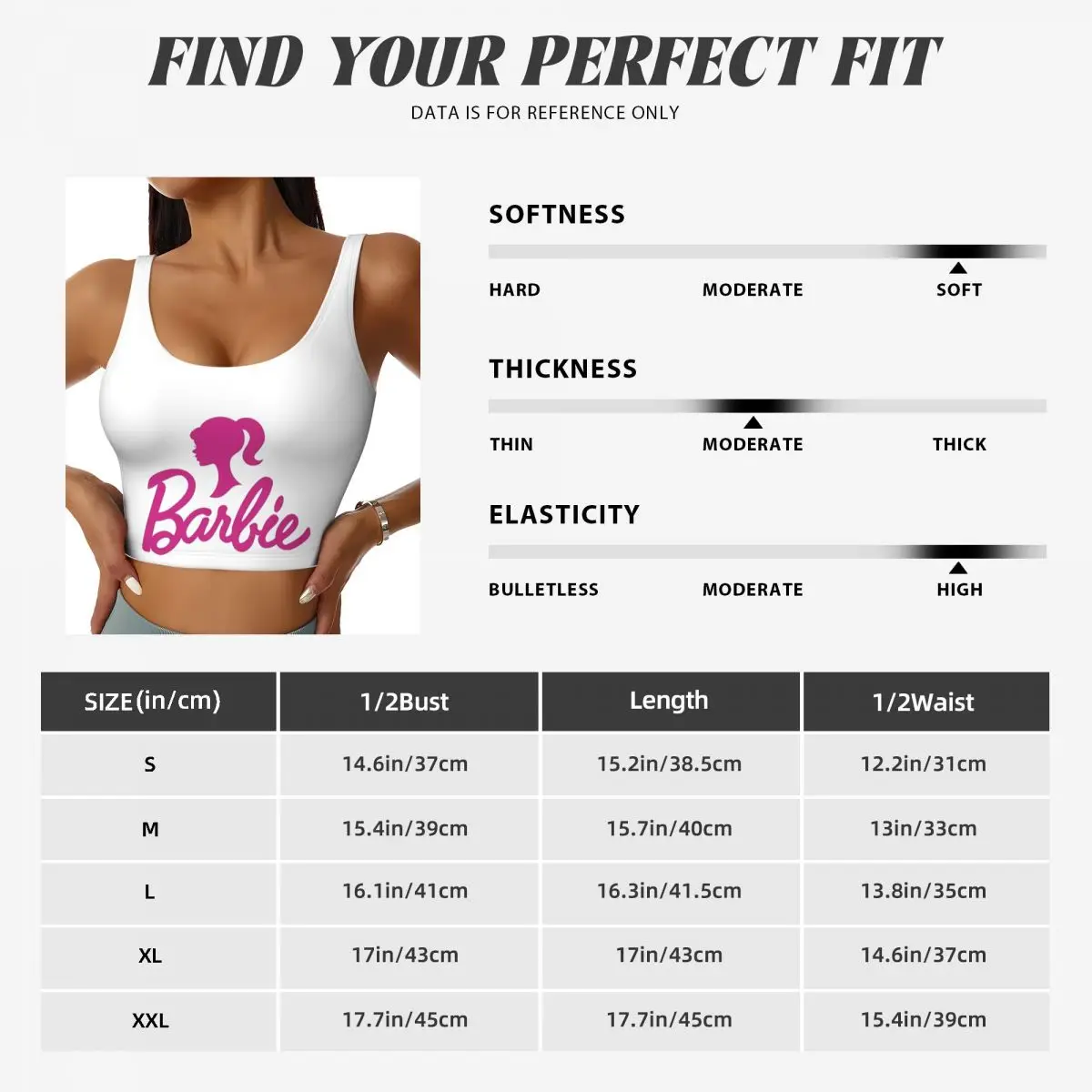 Pink Girl Barbi Yoga Suits Crop Tank Breathable Workout Shorts Bra Women's Barbie Push Up Vest