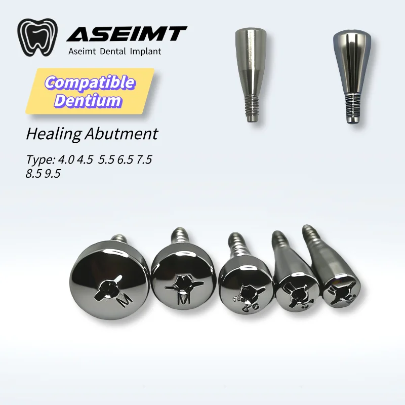 

Совместимый с Dentium Super Line Cover Screw Healing Abutment Cap титановый абатмент Grade 5, OEM/ODM, на заказ, от производителя стоматологических комплектующих