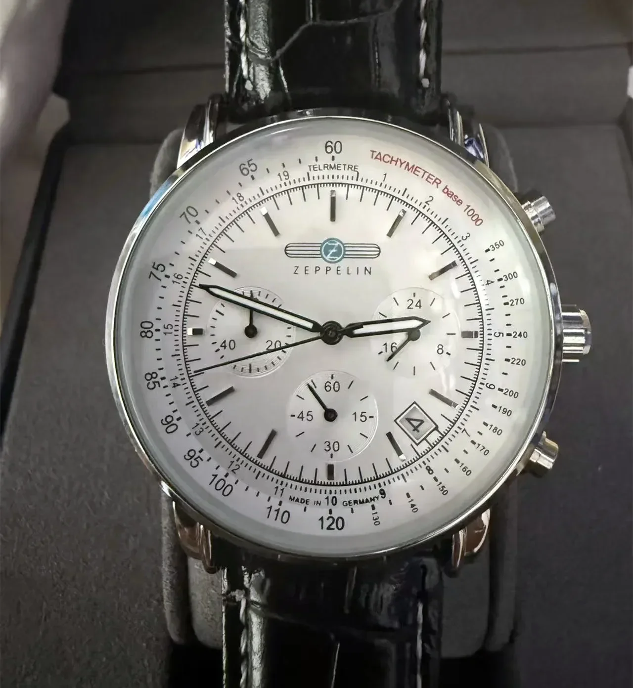 New Zeppelin Men's Watch Classic Retro Small Three Needle Timing Pointer Luxury Business Watch Gift 8886M Series Quartz Watch