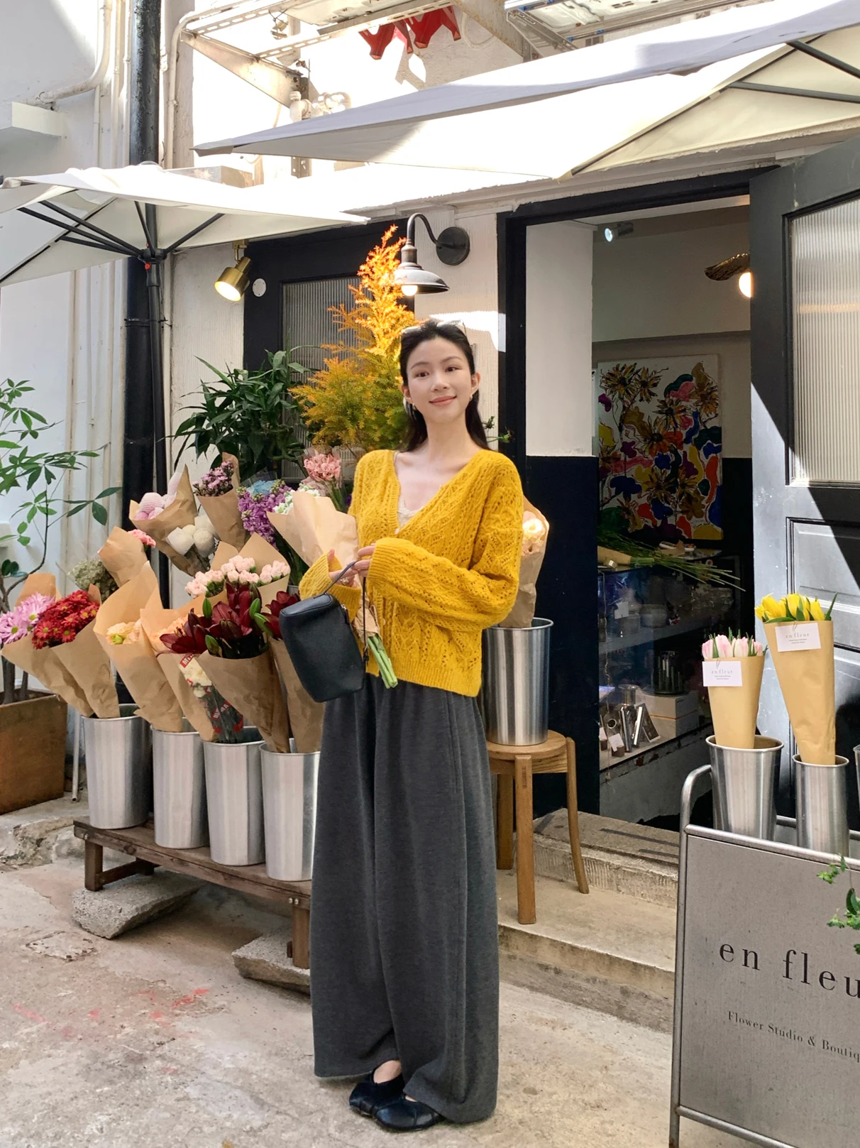 

Широкие брюки из шерсти и шелка Double Face, повседневные, удобные, женские, с завышенной талией, из смесовой ткани.