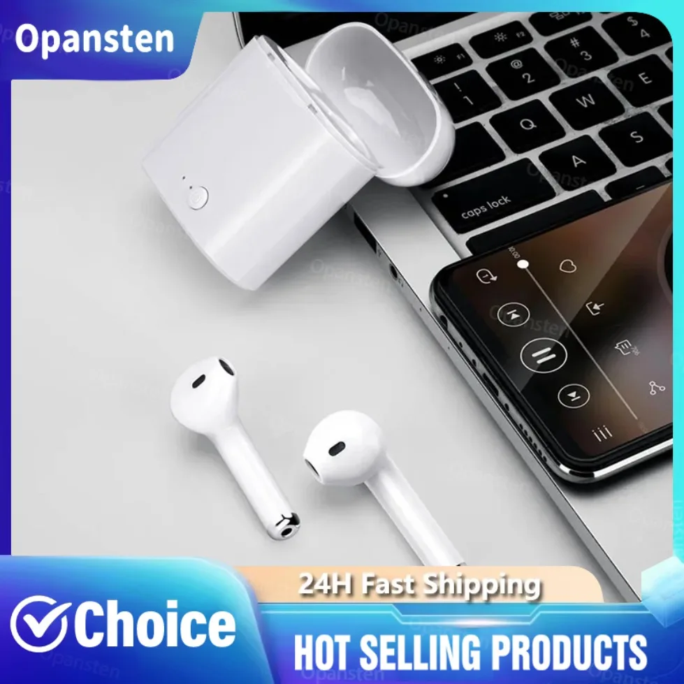 i7s الأصلي TWS Fone سماعات لاسلكية سماعات بلوتوث مع صندوق شحن سماعات أذن للهواتف الذكية Xiaomi Samsung Huawei #1