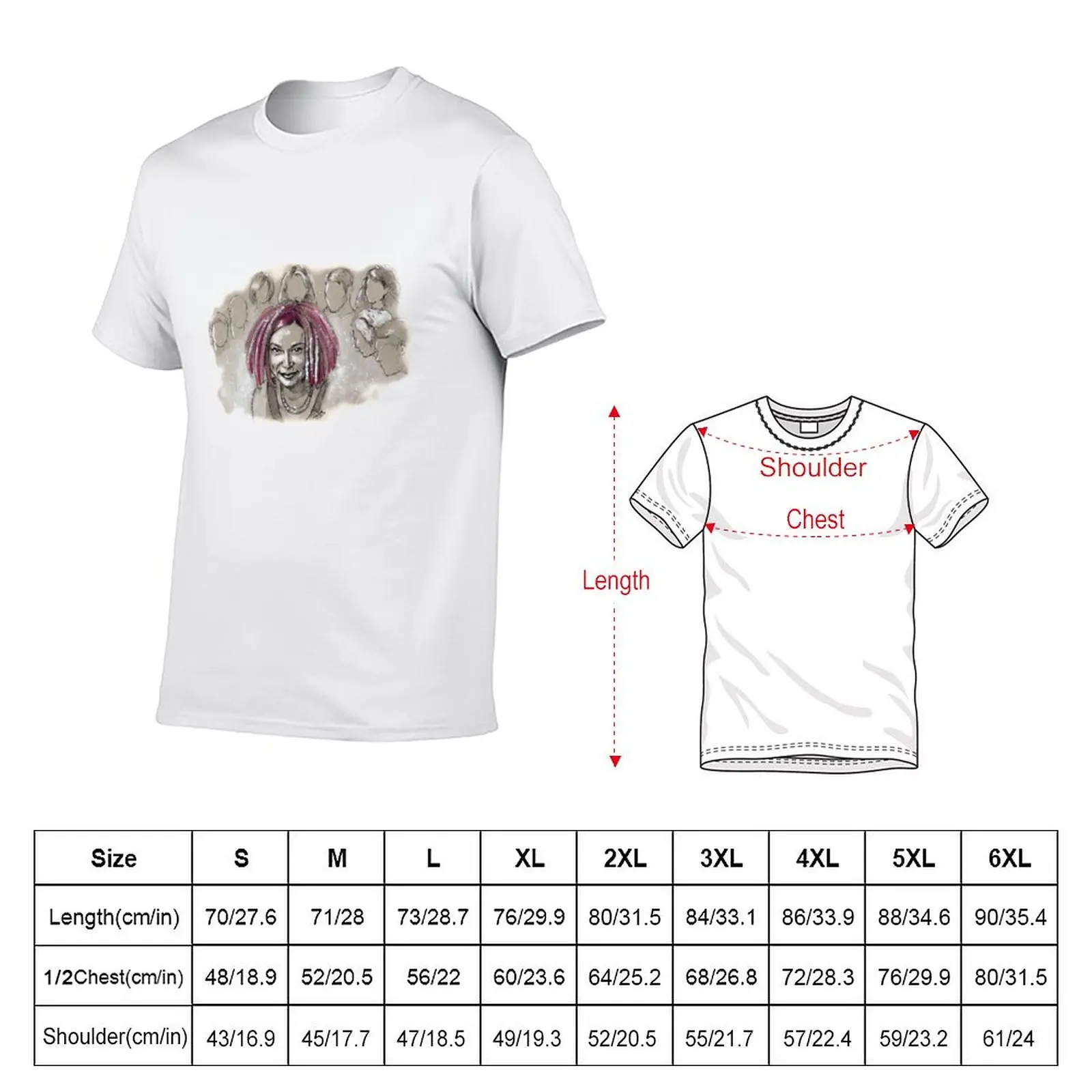 Lana Wachowski T-Shirt customizeds customs design your own funnys Men's t-shirt