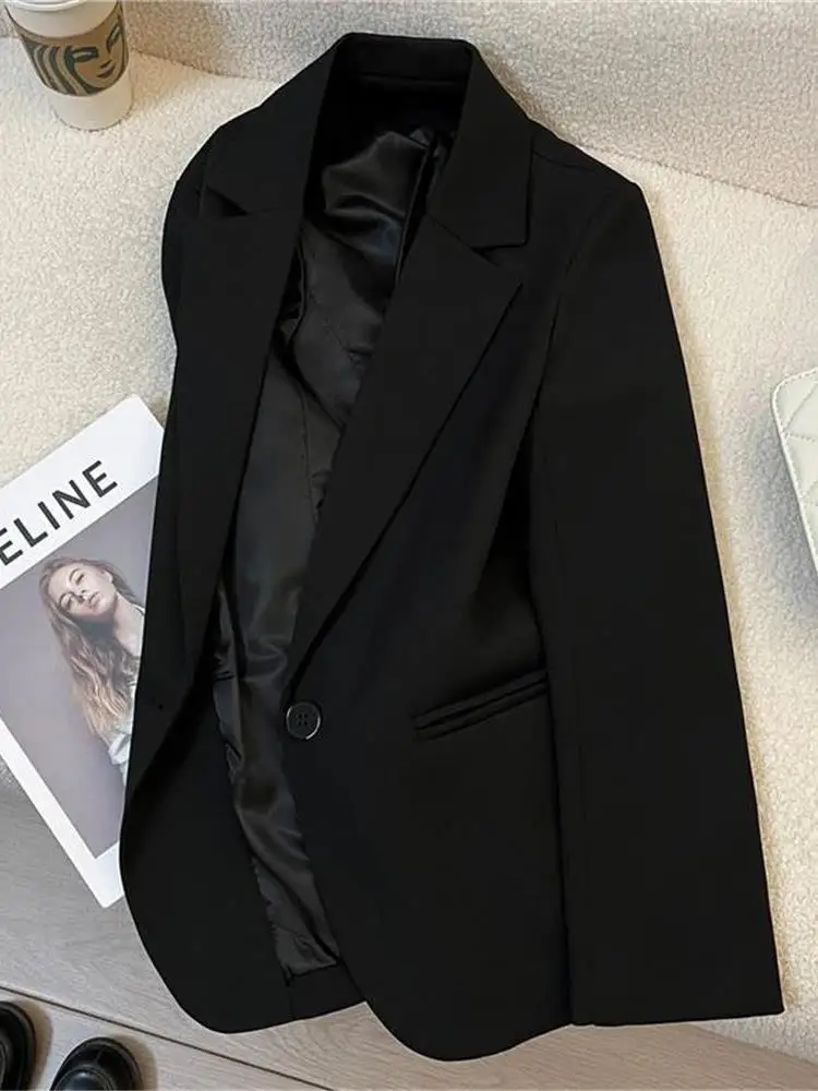 

Костюм Bla ort Jaet для женщин, повседневная верхняя одежда для поездок на работу, весна-осень, новый офисный женский топ Sle Cleanfit Long Sve