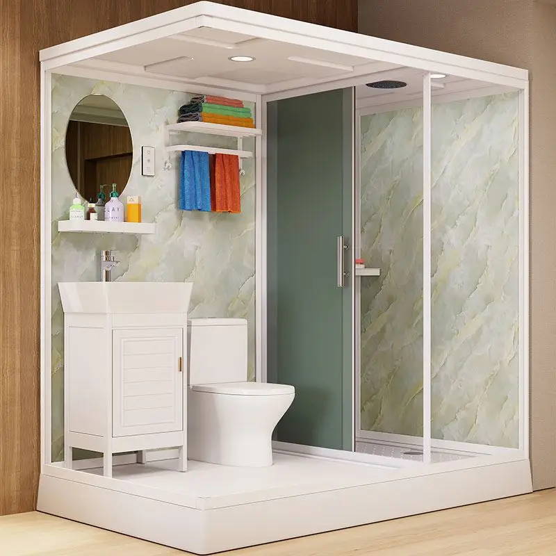 Shower Room,  Mobile Household Bath, Integrated Bath Room, Integrated Shower Room, Integrated Partition Glass Shower Room